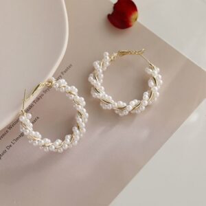Pearl Hoops