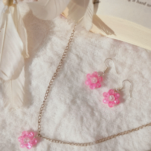 Rosy Bloom Necklace