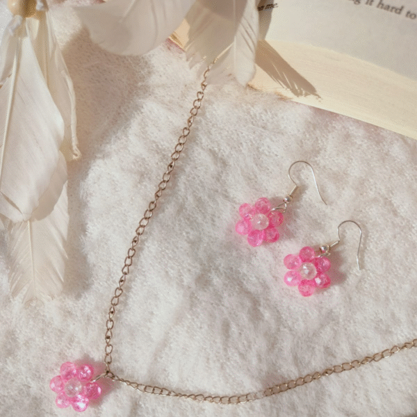Rosy Bloom Necklace
